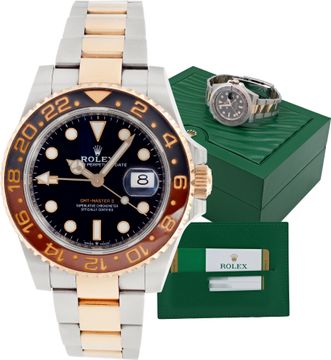 Rolex GMT-Master II "Root Beer" 79201 stainless steel & rose gold Black dial 40m Rolex GMT-Master II "Root Beer" 40mm 126711CHNR Mens Watch Collection