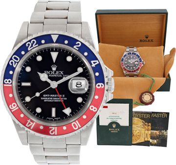 Rolex GMT Master Pepsi 40mm 16710