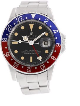 Rolex GMT-Master Gilt Dial "Pepsi" 1675 Stainless Steel 40mm Automatic watch