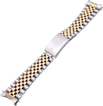 Rolex Jubilee bracelet in 14k yellow gold and stainless steel Watch Band Collection