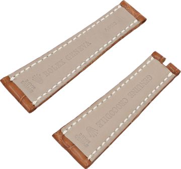 Rolex Light Brown Alligator Strap (20mm x 16mm)