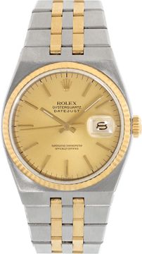 Rolex Oyster Quartz 18k Yellow gold and stainless steel