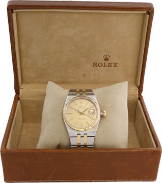 Rolex Oyster Quartz 18k Yellow gold and stainless steel