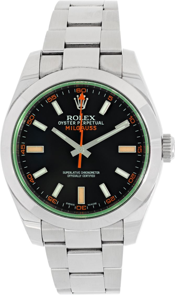 ROLEX Milgauss 文字盤 針セット Rolex Milgauss 'Z-Blue' – Analog:Shift