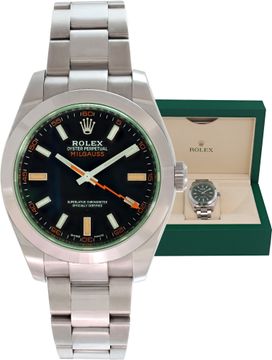 Rolex Milgauss 116400GV Stainless Steel 40mm auto watch Rolex Milgauss 40mm 116400GV