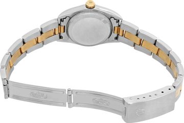 Rolex Oyster Perpetual 76183 18k & steel 24mm auto watch