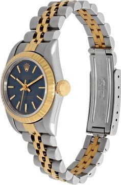 Rolex Oyster Perpetual 67193 18k & steel 26mm auto watch
