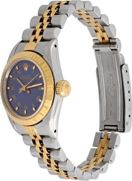 Rolex Oyster Perpetual 67193 18k & steel 26mm auto watch