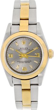 Rolex Oyster Perpetual 76183 18k & steel 26mm auto watch