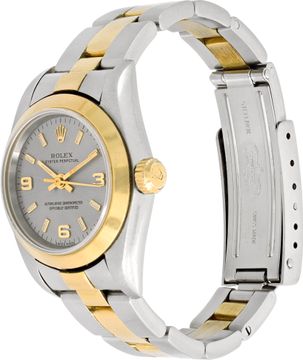 Rolex Oyster Perpetual 76183 18k & steel 26mm auto watch