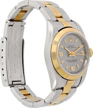 Rolex Oyster Perpetual 76183 18k & steel 26mm auto watch