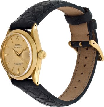 Rolex Oyster Perpetual 6627 18k 31mm auto watch