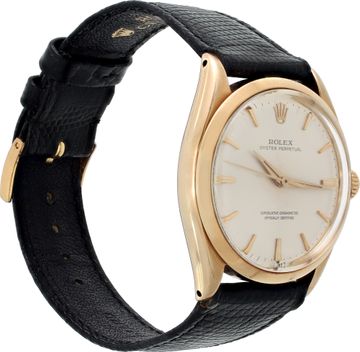 Rolex Oyster Perpetual 1002 14k Yellow Gold 34mm auto watch