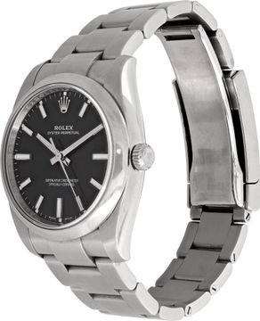 Rolex Oyster Perpetual 114200 Stainless Steel Black dial 34mm Automatic watch