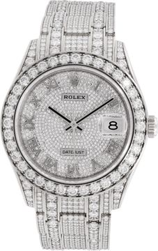 Rolex Datejust Peralmaster 39mm factory diamond