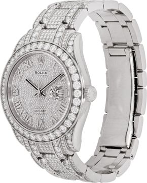 Rolex Datejust Peralmaster 39mm factory diamond