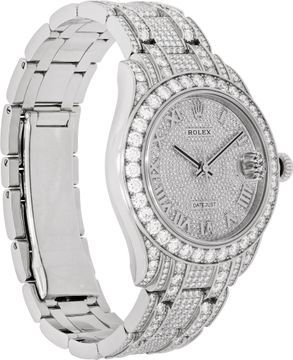 Rolex Datejust Peralmaster 39mm factory diamond