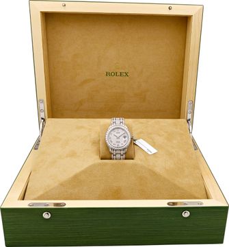 Rolex Datejust Peralmaster 39mm factory diamond