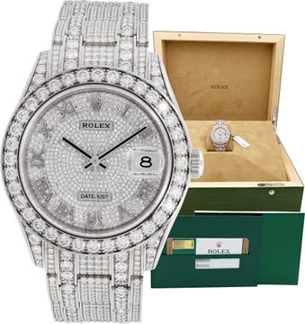 Rolex Datejust Peralmaster 39mm factory diamond Rolex Pearlmaster 39mm 86409RBR Mens Watch Collection