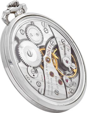 vintage Rolex open-face pocket