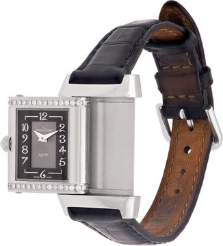 Rolex Reverso Duetto Duo 266.8.44 Stainless Steel White dial 28mm Manual watch