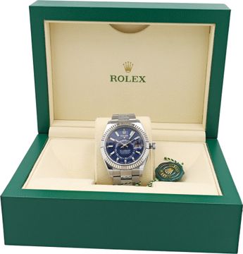 Rolex Skydweller In Stainless Steel with Blue Dial