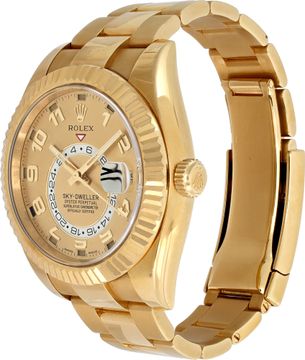 Rolex Sky-Dweller 326938 18k Gold dial 42mm Automatic watch