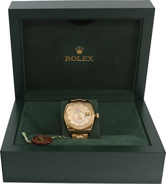 Rolex Sky-Dweller 326938 18k Gold dial 42mm Automatic watch