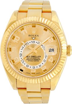 Rolex Sky-Dweller in 18k yellow gold