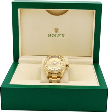 Rolex Sky-Dweller in 18k yellow gold