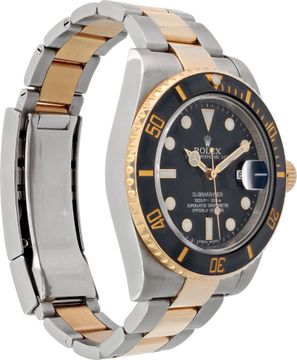 Rolex Submariner two-tone Black dial Black bezel