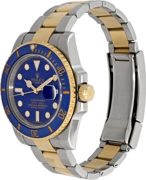Rolex Submariner 116613LB 18k & steel 40mm auto watch