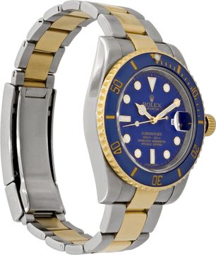 Rolex Submariner 116613LB 18k & steel 40mm auto watch