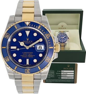 Rolex Submariner 40mm 116613LB Mens Watch Collection