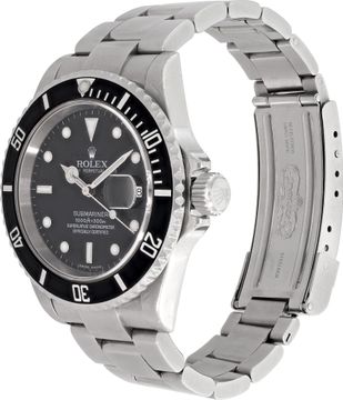 Rolex Submariner 16610 Stainless Steel Black dial 40mm Automatic watch