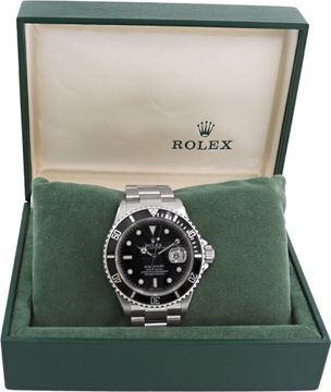 Rolex Submariner 16610 Stainless Steel Black dial 40mm Automatic watch