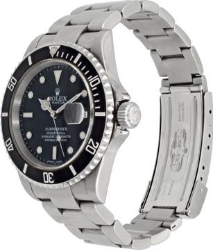 Rolex Submariner 16610 Stainless Steel Black dial 40mm Automatic watch