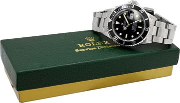 Rolex Submariner 16610 Stainless Steel Black dial 40mm Automatic watch