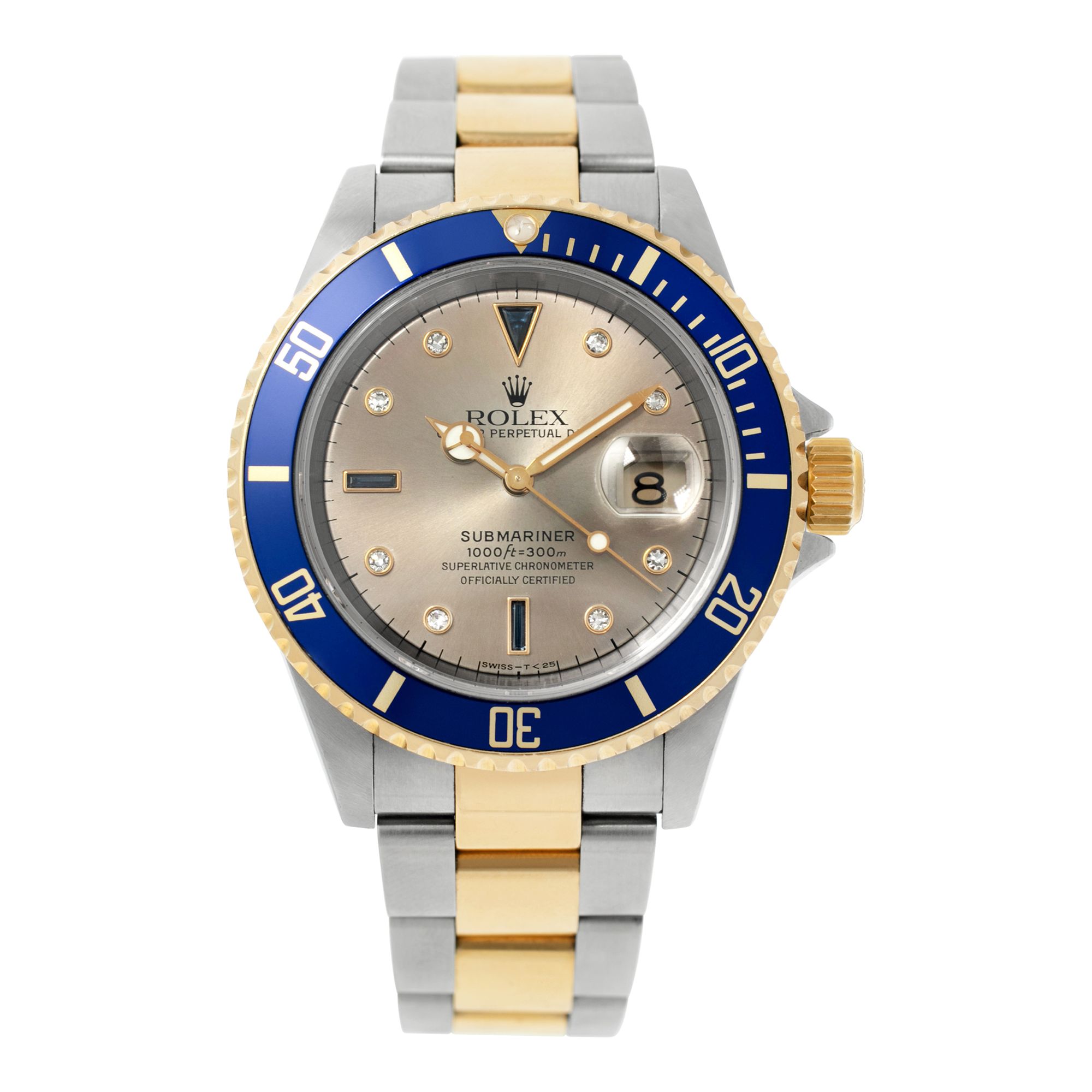 Used Rolex Submariner 16613 18k & Stainless Steel W527375