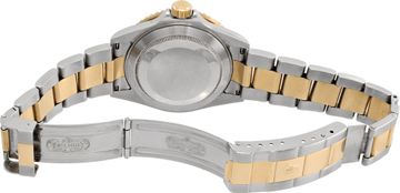 Rolex Submariner two-tone black dial black aluminum bezel