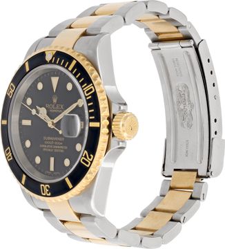 Rolex Submariner 16613 18k & steel 40mm auto watch