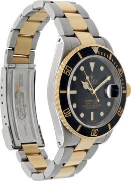 Rolex Submariner 16613 Stainless Steel Black dial 40mm Automatic watch