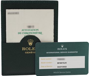 Rolex Submariner 16613 Stainless Steel Black dial 40mm Automatic watch