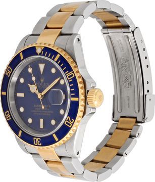 Rolex Submariner 16613 Stainless Steel Blue dial 40mm Automatic watch