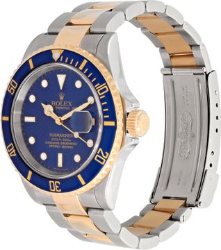 Rolex Submariner "Bluesy" stainless steel and 18k yellow gold