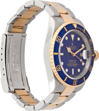 Rolex Submariner "Bluesy" stainless steel and 18k yellow gold
