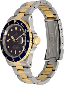 Rolex Submariner 16613 18k & steel 40mm auto watch