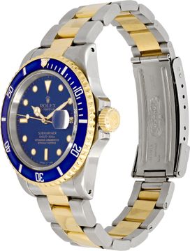 Rolex Submariner 16613 18k & steel 40mm auto watch