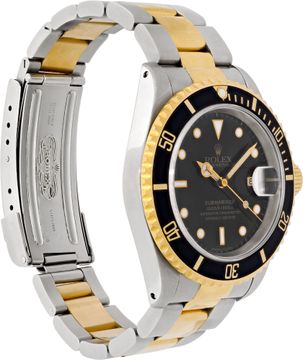 Rolex Submariner 16613    Stainless Steel    Black dial 40mm    Automatic watch