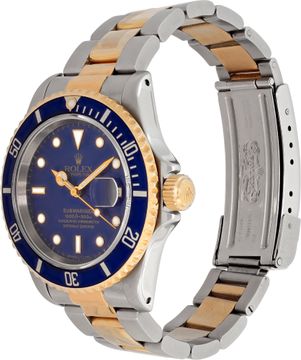 Rolex Submariner 16613 18k & steel 40mm auto watch